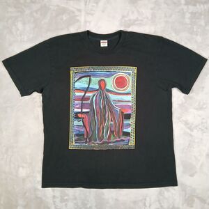 Supreme Reaper Tee Josh Smith Mens XL Black Graphic T-Shirt Made in USA